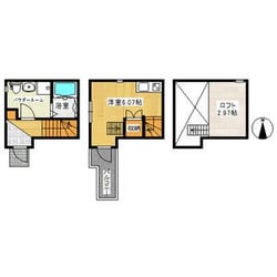 大同町駅 徒歩4分 1-2階の物件間取画像